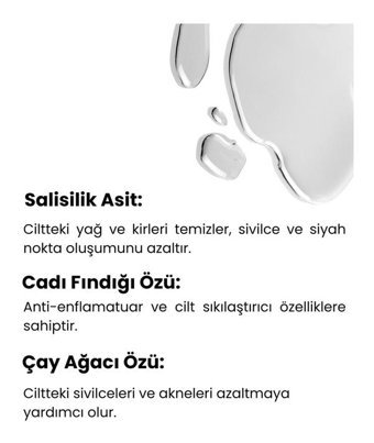 Synora Tüm Cilt Tipleri İçin Aha+Bha Salisilik Asitli Gözenek Sıkılaştırıcı Yüz Temizleyici Likit Tonik 200 ml