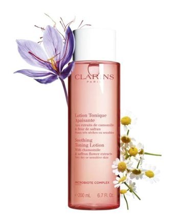 Clarins Soothing Toning Kuru ve Hassas Ciltler İçin Losyon Tonik 200 ml