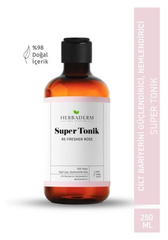 Herbaderm Re Fresher Tüm Cilt Tipleri İçin Aha+Bha Gözenek Sıkılaştırıcı Likit Tonik 251 ml