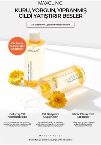 Maxclinic Kuru ve Hassas Ciltler İçin Likit Tonik 300 ml