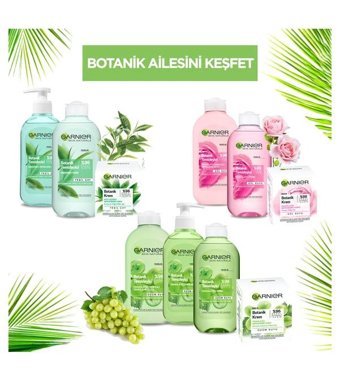 Garnier Botanik Kuru ve Hassas Ciltler İçin Gözenek Sıkılaştırıcı Yüz Temizleyici Likit Tonik 200 ml