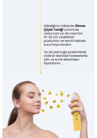 Bade Natural Tüm Cilt Tipleri İçin Sprey Tonik 100 ml