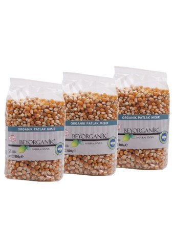 Beyorganik Patlak Mısır 3x500 gr
