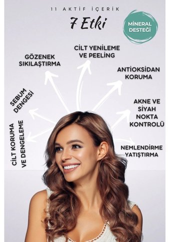 Quality Life Tüm Cilt Tipleri İçin Aha+Bha Salisilik Asitli Yeşil Çaylı Gözenek Sıkılaştırıcı Leke Giderici Yüz Temizleyici Likit Tonik 200 ml