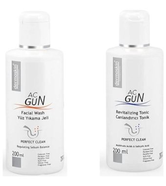 Dermoskin Acnegun Tüm Cilt Tipleri İçin Salisilik Asitli Gözenek Sıkılaştırıcı Jel Tonik 200 ml