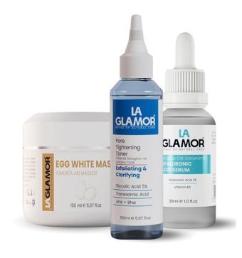 La Glamor Tüm Cilt Tipleri İçin Aha+Bha Gözenek Sıkılaştırıcı Likit Tonik 150 ml