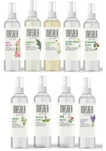 Masala Doğal Tüm Cilt Tipleri İçin Sprey Tonik 208 ml
