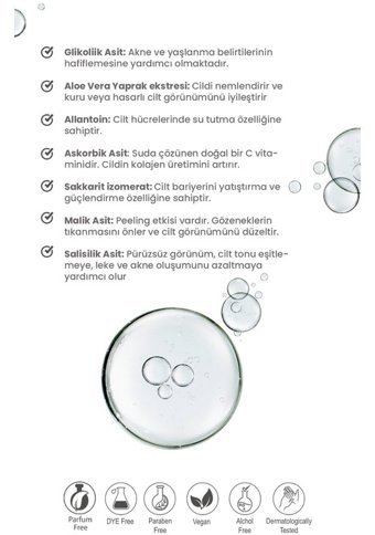 The Miel Tüm Cilt Tipleri İçin Salisilik Asitli Gözenek Sıkılaştırıcı Leke Giderici Yüz Temizleyici Likit Tonik 200 ml