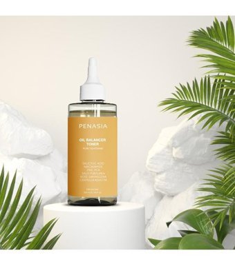 Penasia Oil Balancer Yağlı Ciltler İçin Salisilik Asitli Gözenek Sıkılaştırıcı Yüz Temizleyici Likit Tonik 200 ml