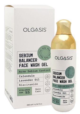 Olgasis Sebium Balancer Yağlı Ciltler İçin Gözenek Sıkılaştırıcı Yüz Temizleyici Jel Tonik 200 ml