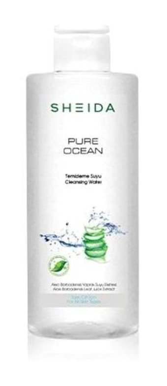 Sheida Pure Ocean Tüm Cilt Tipleri İçin Gözenek Sıkılaştırıcı Yüz Temizleyici Likit Tonik 400 ml