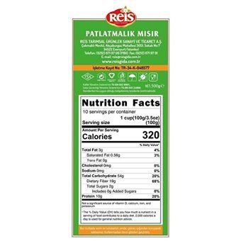 Reıs Cin Mısır 500 gr