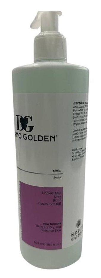 Dermo Golden Kuru ve Hassas Ciltler İçin Losyon Tonik 500 ml
