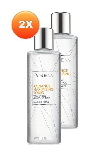Avon Anew Radiance Maximising Tüm Cilt Tipleri İçin Likit Tonik 200 ml