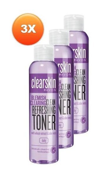 Avon Tüm Cilt Tipleri İçin Leke Giderici Likit Tonik 203 ml