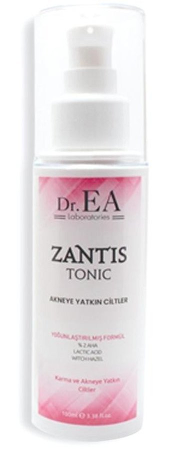 Dr. Ea Zantis Tüm Cilt Tipleri İçin Aha+Bha Salisilik Asitli Gözenek Sıkılaştırıcı Yüz Temizleyici Likit Tonik 100 ml