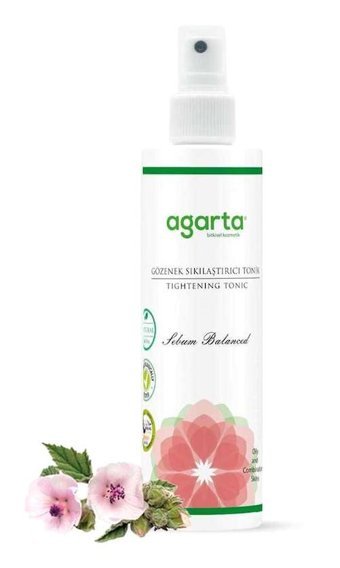 Agarta Doğal Tüm Cilt Tipleri İçin Gözenek Sıkılaştırıcı Sprey Tonik 225 ml