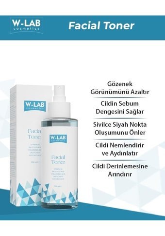 W-Lab Cosmetics İçin Salisilik Asitli Sprey Tonik 150 ml
