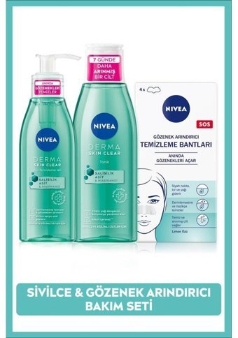 Nivea Tüm Cilt Tipleri İçin Gözenek Sıkılaştırıcı Yüz Temizleyici Likit Tonik
