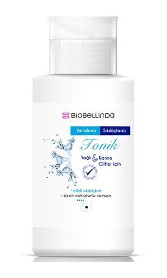 Bio Bellinda Yağlı ve Karma Ciltler İçin Gözenek Sıkılaştırıcı Likit Tonik 200 ml
