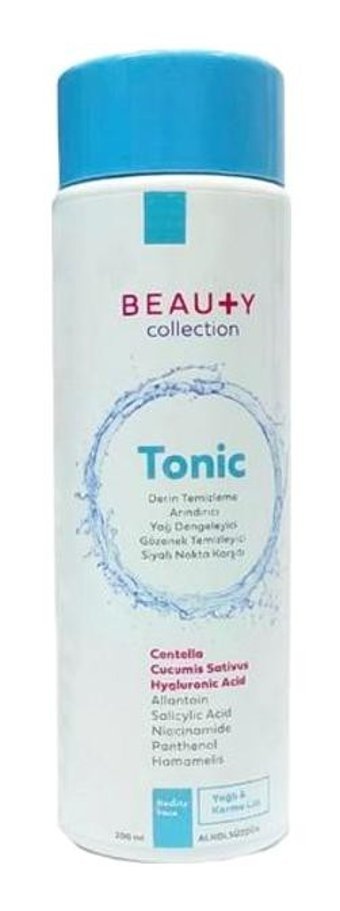 Beauty Collection Yağlı ve Karma Ciltler İçin Gözenek Sıkılaştırıcı Leke Giderici Likit Tonik 202 ml