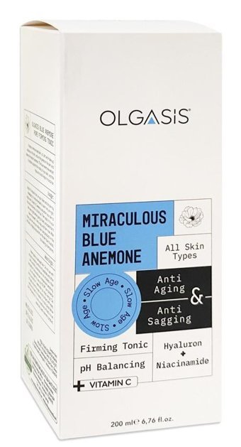 Olgasis Anti-Wrinkle Tüm Cilt Tipleri İçin Gözenek Sıkılaştırıcı Yüz Temizleyici Jel Tonik 200 ml
