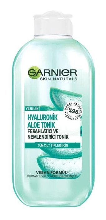 Garnier Tüm Cilt Tipleri İçin Yüz Temizleyici Likit Tonik 200 ml