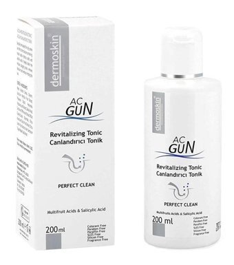 Dermoskin Acnegun Tüm Cilt Tipleri İçin Jel Tonik 200 ml