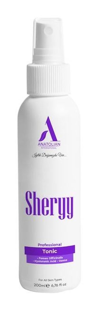 Anatolian International Sherry Tüm Cilt Tipleri İçin Gözenek Sıkılaştırıcı Yüz Temizleyici Sprey Tonik 200 ml