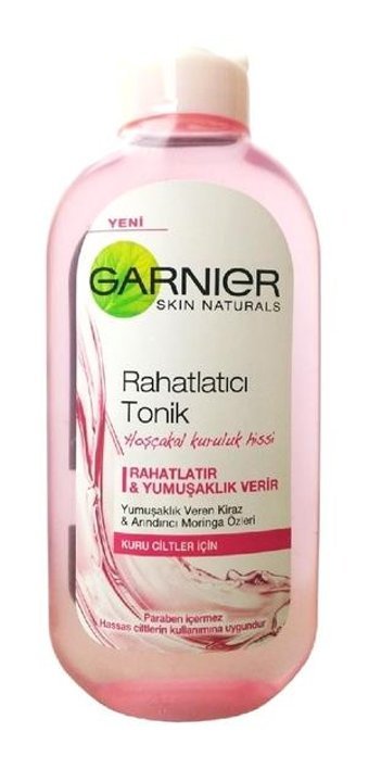 Garnier Skin Naturals Kuru Ciltler İçin Yüz Temizleyici Likit Tonik 201 ml