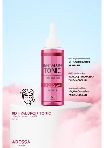 Adessa 8D Tüm Cilt Tipleri İçin Gözenek Sıkılaştırıcı Likit Tonik 200 ml
