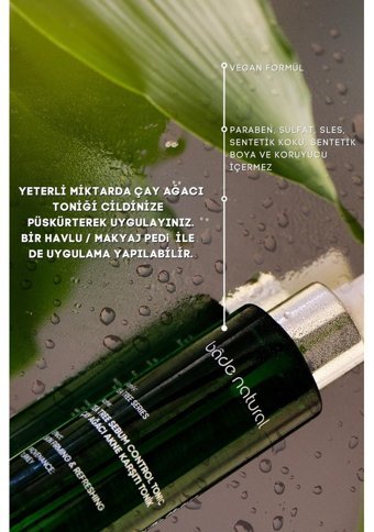 Bade Natural Tüm Cilt Tipleri İçin Gözenek Sıkılaştırıcı Sprey Tonik 100 ml