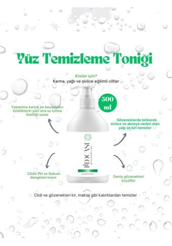 Bioderma Tüm Cilt Tipleri İçin Gözenek Sıkılaştırıcı Leke Giderici Yüz Temizleyici Jel Tonik 500 ml