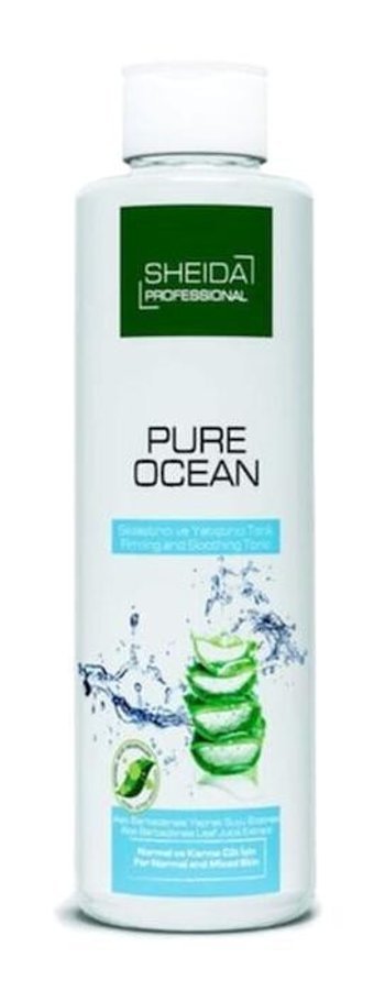 Sheida Pure Ocean Karma ve Normal Ciltler İçin Gözenek Sıkılaştırıcı Yüz Temizleyici Likit Tonik 250 ml