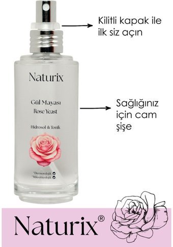 Naturix Tüm Cilt Tipleri İçin Gözenek Sıkılaştırıcı Sprey Tonik 100 ml