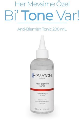 Dermatone Tüm Cilt Tipleri İçin Leke Giderici Likit Tonik 200 ml