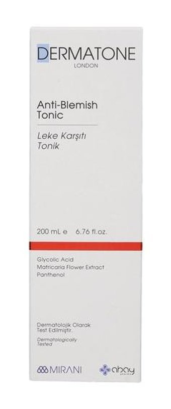 Dermatone Tüm Cilt Tipleri İçin Leke Giderici Likit Tonik 200 ml