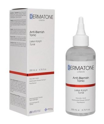 Dermatone Tüm Cilt Tipleri İçin Leke Giderici Likit Tonik 200 ml