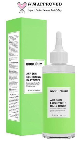 Maruderm Tüm Cilt Tipleri İçin Aha+Bha Leke Giderici Likit Tonik 250 ml