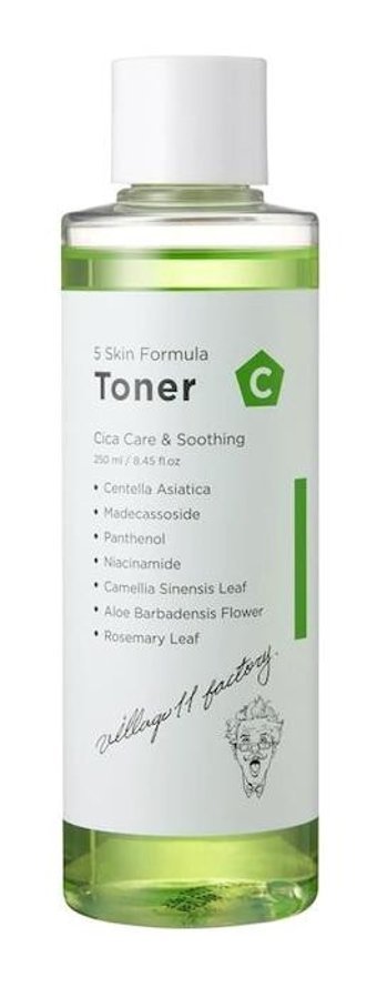 Village 11 Factory C Skin Formula İçin Yeşil Çaylı Likit Tonik