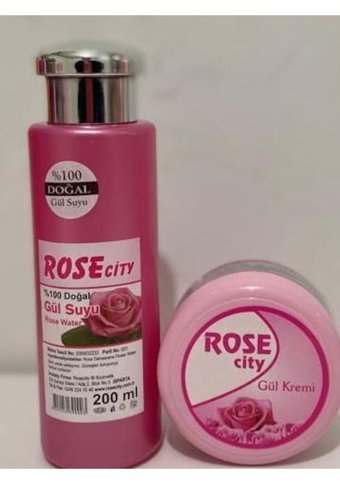 Rose City Tüm Cilt Tipleri İçin Gözenek Sıkılaştırıcı Yüz Temizleyici Likit Tonik 200 ml