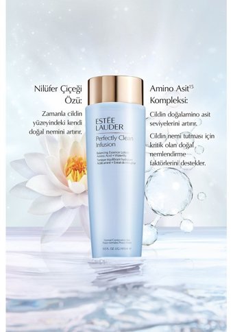Estée Lauder Perfectly Soft Clena Infusion Balancing Tüm Cilt Tipleri İçin Gözenek Sıkılaştırıcı Leke Giderici Losyon Tonik 400 ml