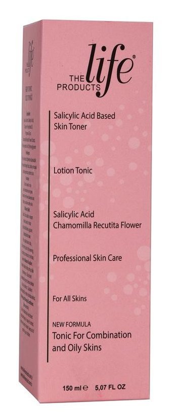 The Life Products Yağlı ve Karma Ciltler İçin Salisilik Asitli Gözenek Sıkılaştırıcı Sprey Tonik 150 ml