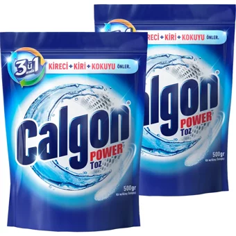 Calgon Power 2x500 gr Kireç Önleyici