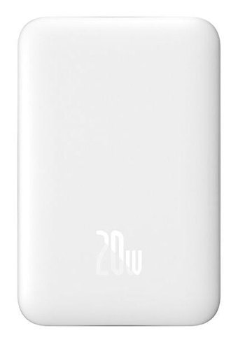 Baseus Hızlı Şarj 10000 mAh Kablosuz Powerbank Beyaz