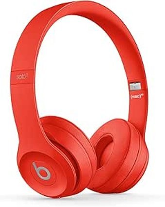 Beats Solo 3 Kulak Üstü Kablosuz Bluetooth Kulaklık Kırmızı
