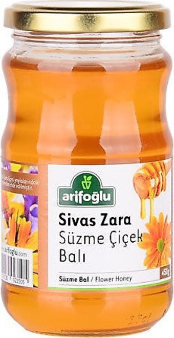 Arifoğlu Süzme Çiçek Balı 450 gr