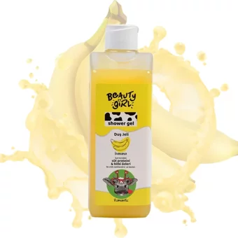 Beauty Girl Muz Süt Duş Jeli 400 ml