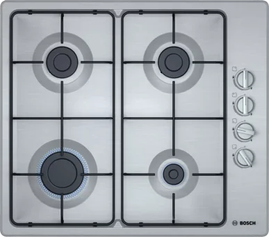 Bosch PBP6C5B82O Çelik Doğalgazlı Ankastre Ocak