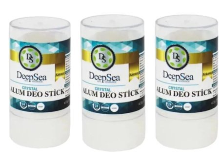 Deepsea Alum Deo Roll-On Unisex Deodorant 3×60 gr